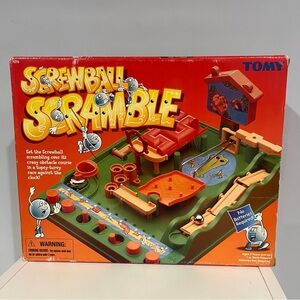 VINTAGE Screwball Scramble Game Tomy Toy Missing Some Parts